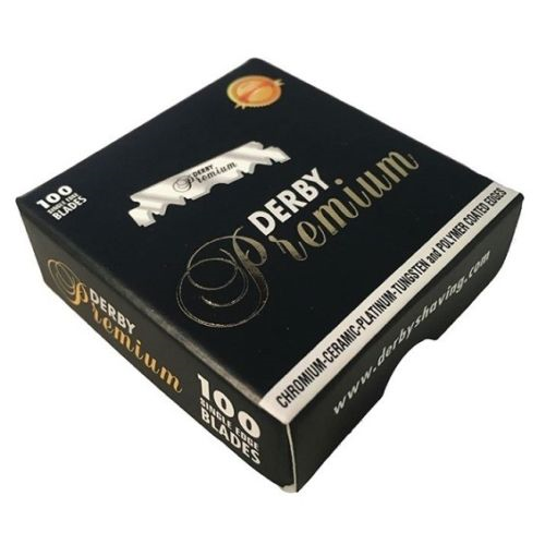 Derby Premium Single Edge Razor Blades 100ct