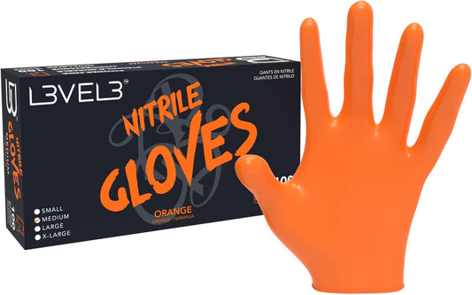 Level 3 Orange gloves